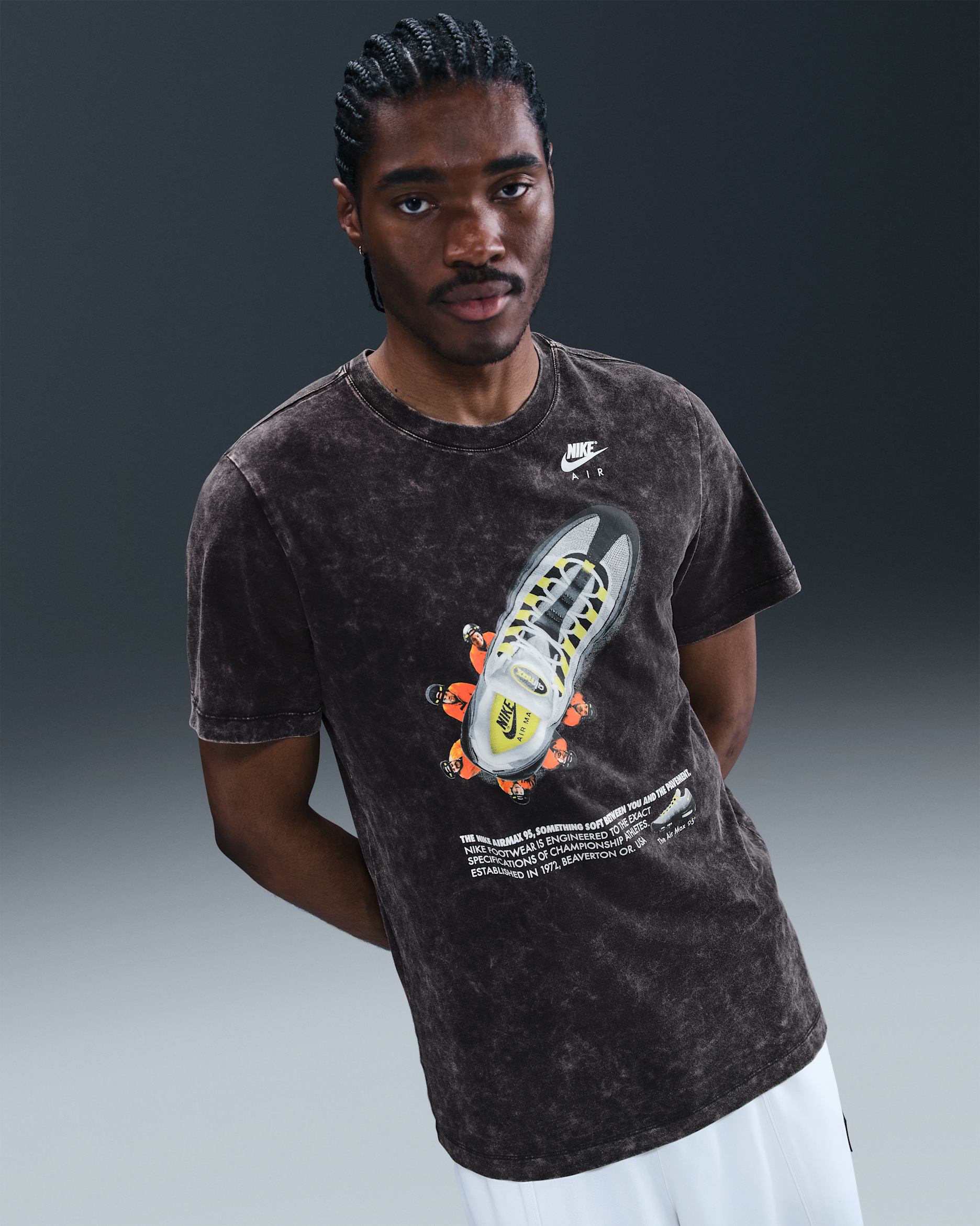 トッテナム　エアマックス95　ゲームシャツ M Nike Sportswear Air Max 95 T-Shirt. Nike.com